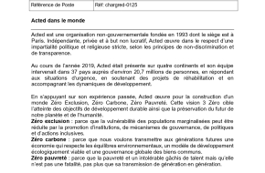 Chargé.e Redevabilité