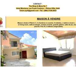 Annonce Immobilière (Maison à vendre à Pèlerin / $1,3 millions)