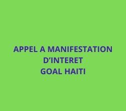 APPEL A MANIFESTATION D’INTERET-AMI | RHPF LAC Haïti 2025 : Partenariat avec ONG locales