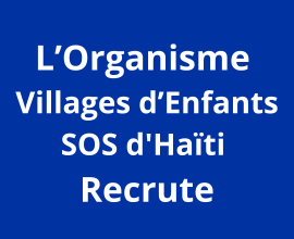 Secrétaire Administratif(ve) et Financier(ère) pour l’Ecole Hermann Gmeiner de Cap-Haïtien.