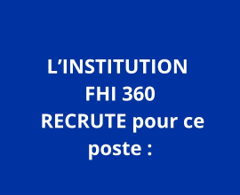 Directrice du projet Haïti, STRIDES