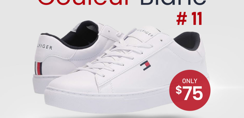 Chaussures Tommy pour hommes #11 – Blanc