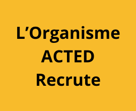 CHARGÉ(E) D’OPERATION SENIOR