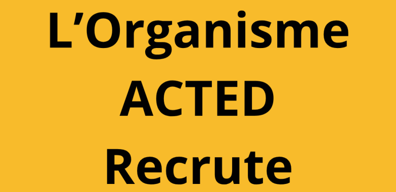 CHARGÉ(E) D’OPERATION SENIOR